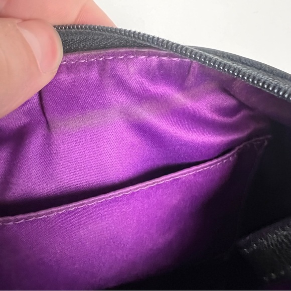 Coach Small Top Handle Leather Hobo Bag - Picture 7 of 8